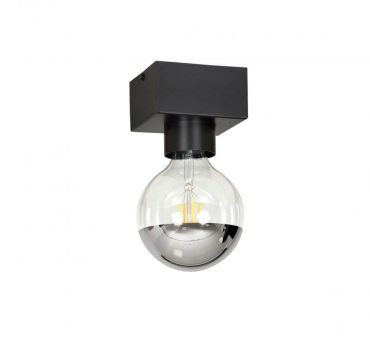 Emibig Pluto - spot en saillie - 10 x 10 x 9,5 - noir