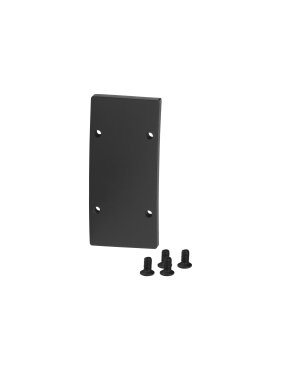 Nova Luce connecteur pour profilé magnétique courbe - 5 x 3,5 x 4 cm - noir
