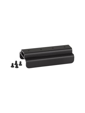 Nova Luce Connecteur pour profilé magnétique encastré - 11 x 2,5 x 1,7 cm - noir