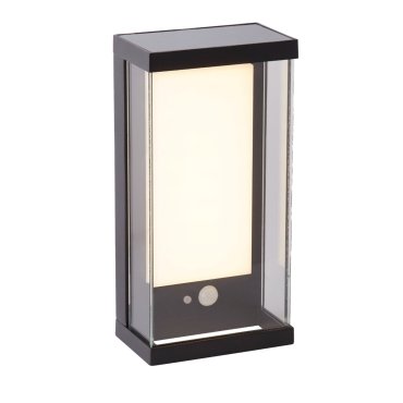 Searchlight Shine - Applique d'extérieur avec capteur solaire - 25,3 x 12,2 x 8,5 cm - 1W LED inclus - IP54 - anthracite