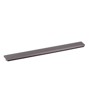 Lucide Linial - système de rails magnétiques - cache/plaque de recouvrement - 10 cm - noir chrome mat