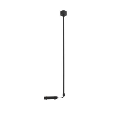 Nova Luce Sin - tube de connexion pour profilé magnétique Curve - Ø 6 x 70 cm - noir sable