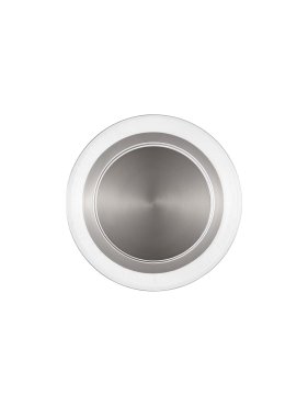 Nova Luce Airida - applique murale - Ø 17 x 6 cm - 8W LED inclus - noir nickel