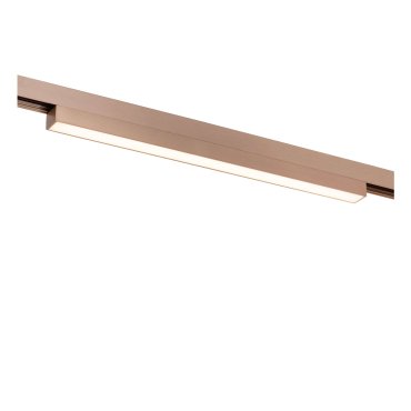 Lucide Linial Glyx - système de rail magnétique - projecteur sur rail - 30,2 x 1,9 x 2,7 cm - LED 11W incluse - Fonction de gradation et couleur de lumière réglable via l'application - champagne
