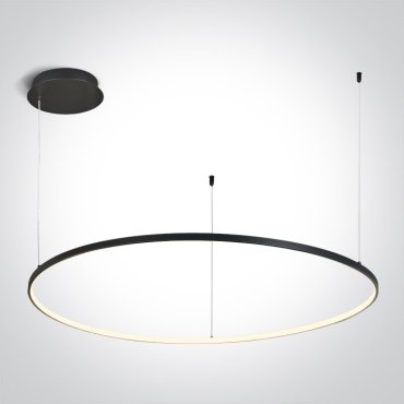 ONE Light Décorative - lampe suspendue - Ø 100 x 150 cm - 48W dimmable LED inclus - noir