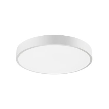 Nova Luce Hadon - plafonnier - Ø 40 x 5 cm - 24W LED inclus - blanc sable et blanc mat