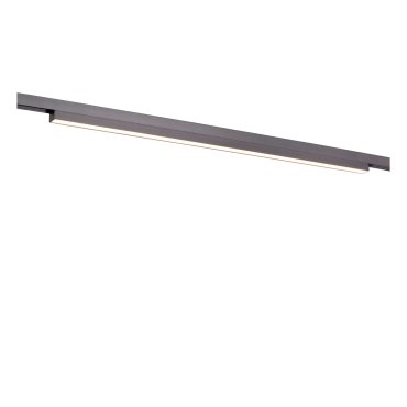 Lucide Linial Glyxx - système de rails magnétiques - spot sur rail - 60,2 x 1,9 x 2,7 cm - LED 20W incl. - Fonction de gradation et couleur de lumière réglable via l'application - noir chrome mat