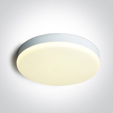 ONE Light Plafo - plafonnier - Ø 35 x 5,5 cm - 35W LED inclus - IP65 - blanc