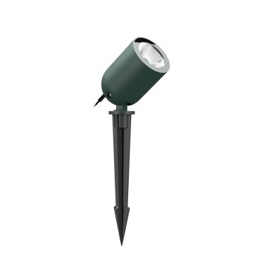 VK Lighting Sui - spot à piquet - Ø 7 x 9,8 cm - 12W LED inclus - IP65 - vert