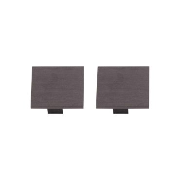 Lucide Linial - système de rails magnétiques - 2 embouts - noir chrome mat