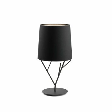 Faro Tree - lampe à poser - Ø 27 x 51,5 cm - noir mat