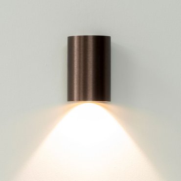 Artdelight Brody - applique murale - Ø 7,2 x 11 cm - 4W LED inclus - IP54 - bronze brossé