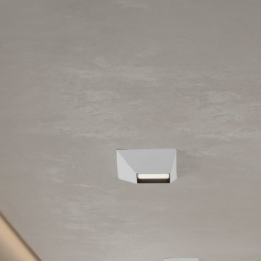 Nova Luce Utopia - plafonnier - 15 x 6,5 x 15 cm - 9W LED inclus - blanc sablé