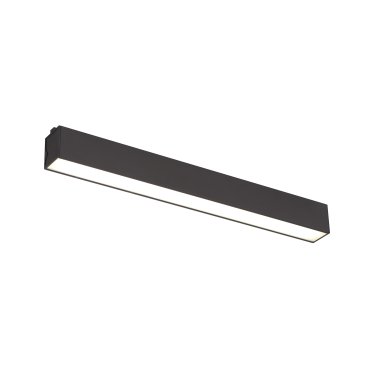 Maxlight Linear - plafonnier - 56 x 6 x 5 cm - 18W LED inclus - noir - couleur de lumière blanche