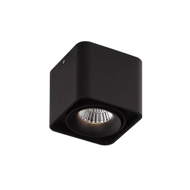 MODÈLE D’EXPOSITION - Dobac Batumi Single Head - spot en saillie 1L - 10 x 10 x 9 cm - 8W LED incl. - noir