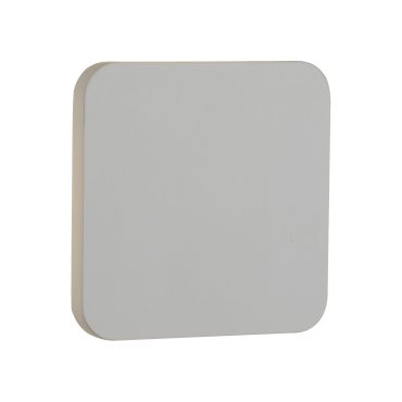 Searchlight Gypsum - applique à peindre - 15 x 15 cm - 5W LED inclus - blanc
