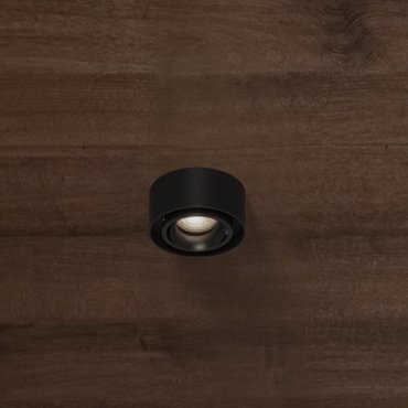 Nova Luce Brook - spot encastré - Ø 9,6 x 7,8 cm, encastré 79 mm - noir