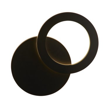 Searchlight Hyde - Applique d'extérieur - Ø 21 cm - 6W LED inclus - IP44 - noir