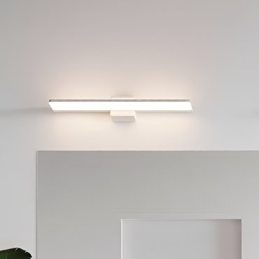 Nordlux Tinia 60 - lampe murale - 60 x 10 x 14 cm - 3 niveaux de gradation - 24W LED inclus - IP44 - blanc