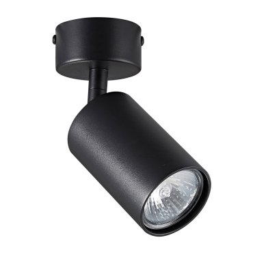 VK Lighting Cili - spot en saillie - Ø 6 x 12,8 cm - noir