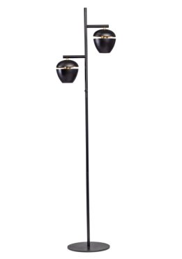 ETH Claire - lampadaire - Ø 30 x 165 cm - noir et laiton