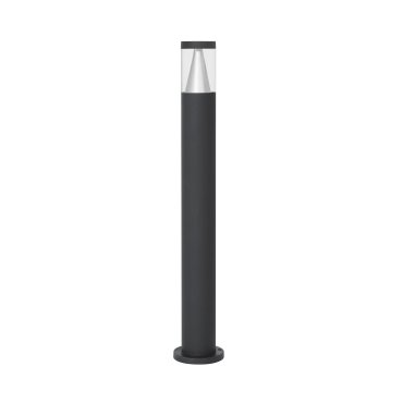 Nova Luce Rock - lampe de jardin - Ø 9 x 83 cm - 10W LED inclus - IP65 - noir sable