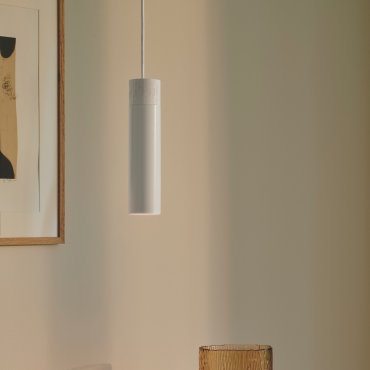 Nordlux Tilo - lampe suspendue - Ø 6 x 224,6 cm - blanc