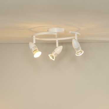 Lucide Caro 3 - spot en saillie - Ø 31 x 13 cm - 3 x 5W LED inclus - blanc
