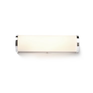 Faro Danubio - applique murale - 28,5 x 8 x 9 cm - 9W LED inclus - IP44 - chrome brillant