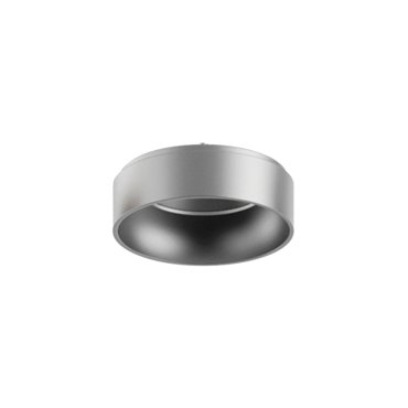 VK Lighting Eiva - bague réflecteur avec nid d'abeille - Ø 4,5 cm - nickel-chrome
