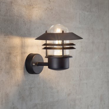Nordlux Blokhus - applique murale extérieure - 22 x 23 cm - IP54 - noir