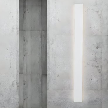 Nova Luce Seline - applique murale - 7,5 x 2,7 x 90 cm - 36W LED incl. - IP44 - blanc sable