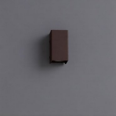 Nova Luce Elio - applique murale extérieure - 7 x 13 x 6,2 cm -  6W LED inclus - IP65 - corten