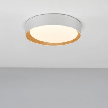 Nova Luce Stake - plafonnier - Ø 35 x 7 cm - 30W LED dimmable inclus - blanc sable
