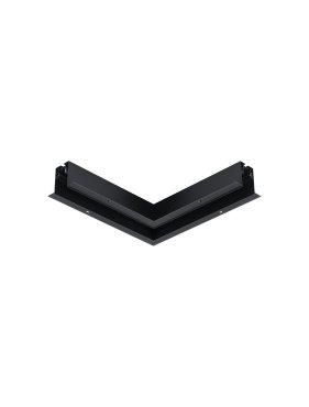 Nova Luce Buxton - Connecteur Q pour rail magnétique encastré - 29 x 29 x 6,1 cm - noir sable