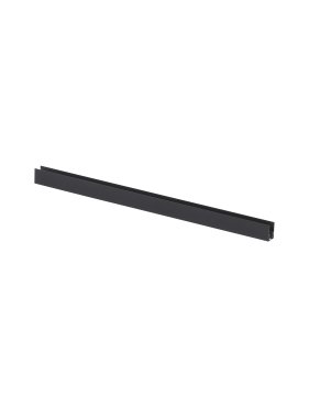 Nova Luce Buxton L - profilé magnétique pour montage en saillie/pendulaire - 100 x 4 x 6,1 cm - noir