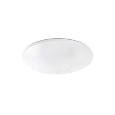 Faro Bic - plafonnier - Ø 60 x 14,5 cm - 60W LED dimmable inclus - blanc mat