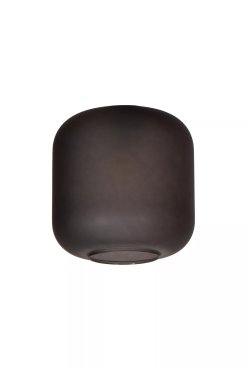Lucide Eloise - abat-jour en verre - Ø 21 x 21 cm - noir