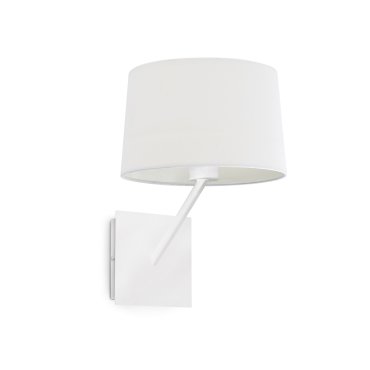 Faro Handy - applique murale avec interrupteur - 24 x 27 x 32,5 cm - blanc mat