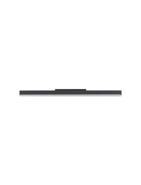 Nova Luce Buxton L - luminaire pour système de rail magnétique - 79,9 x 3,5 x 5 cm - 45W TRIAC LED dimmable inclus - noir sable