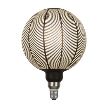 Searchlight Magician Lampe à filament LED - Ø 20 x 29 cm - E27 - 4W dimmable - 1800K - noir