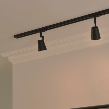 Nordlux Allison Link - spot sur rail GU10 - Ø 6,2 x 15 cm - noir