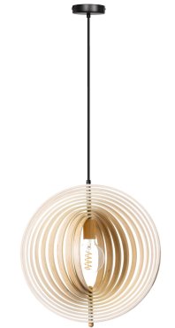 ETH Woody - suspension - Ø 43,5 x 200 cm - brun