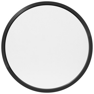 ETH Ruby - plafonnier - Ø 40 x 2,4 cm - 3 niveaux dimmables - 32 LED inclus - IP44 - noir