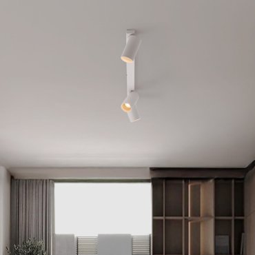 Nova Luce Oso - Applique murale - 70 x 3,5 x 10,5 cm - blanc