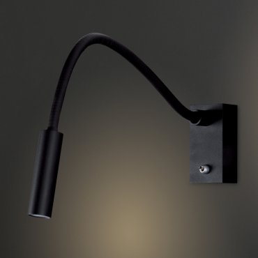 Maxlight Rider - applique murale - 7 x 46 x 10 cm - 3W LED inclus - noir
