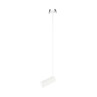 Nova Luce Brando - lampe suspendue - Ø 6 x 85 cm - blanc