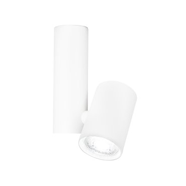 Nova Luce Bernardo - spot en saillie - Ø 6 x 29 cm - blanc
