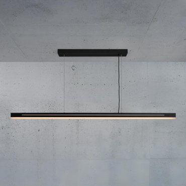 Nordlux Skylar - lampe suspendue - 115 x 212 cm - fonction Moodmaker à 3 niveaux - 25W LED inclus - noir
