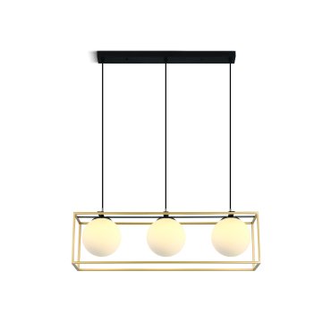 ONE Light Nordic Decorative Range - lampe suspendue - 70 x 120 cm - laiton